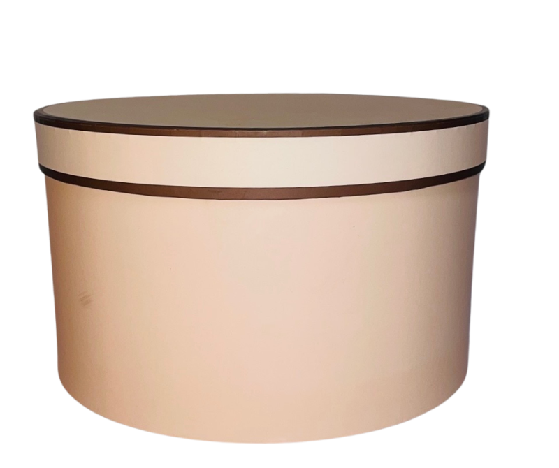 קופסת מתנה עגולה ואלגנטית למילוי