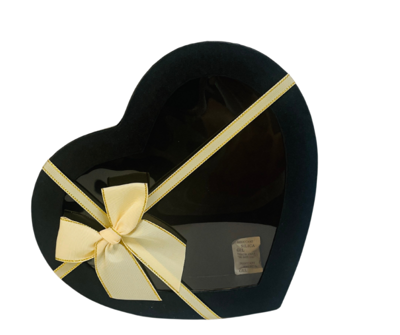 קופסת מתנה יוקרתית בצורת לב למילוי עצמי