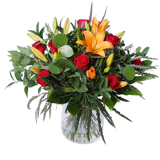 זר פתאום כתום