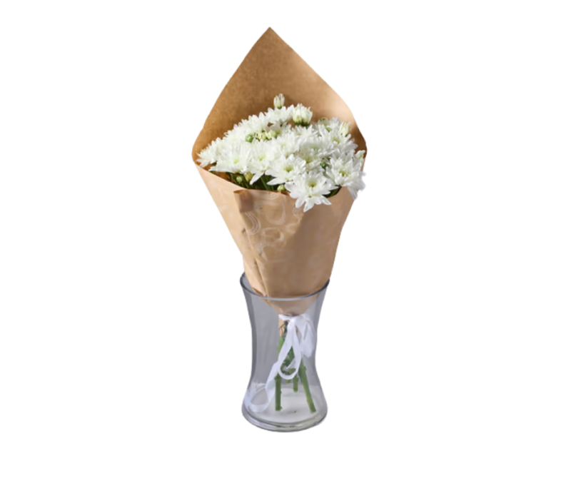 באנץ' חרציות טריות