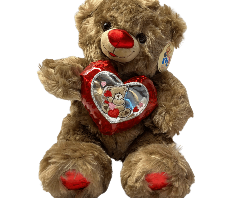 בובת פרווה דובי חום