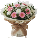 זר פרחים יסמין